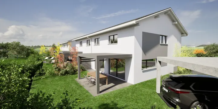 Maison mitoyenne de 5.5 pièces à vendre à Cornol