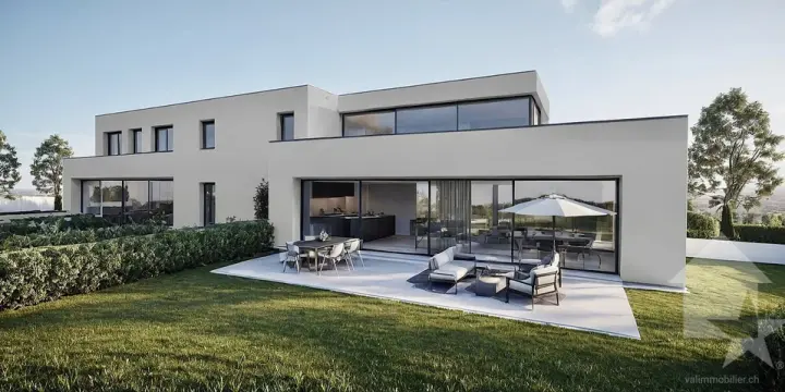 Magnifique projet d'un rez-de-jardin de 3.5 pièces