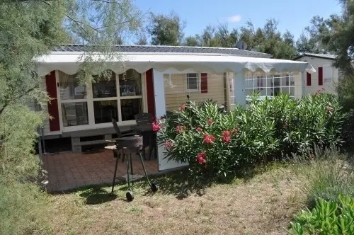 Loue mobil-home 38 m2 climatisé VALRAS  à Valras Plage