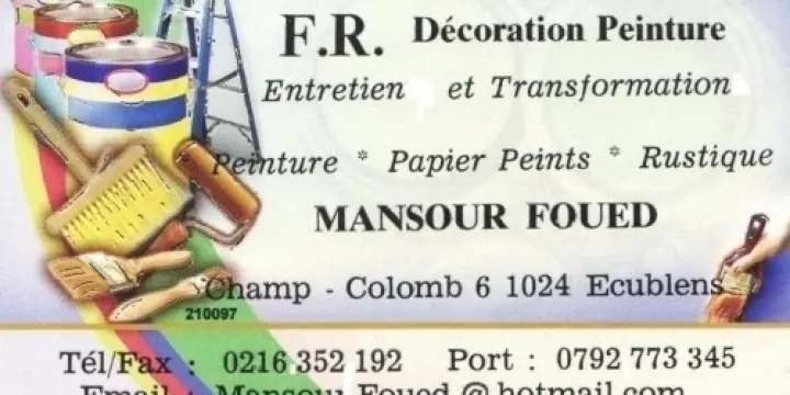 Artisan gypserie, peinture,papiers peint
