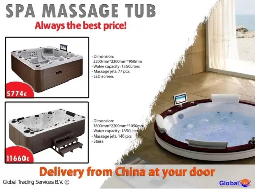 SPA fabriqué en chine  - 100% moins cher à PARIS