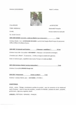 poissonnier professionnel à GIRONVILLE