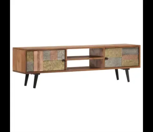 Meuble TV en Bois solide d'acacia à geneve