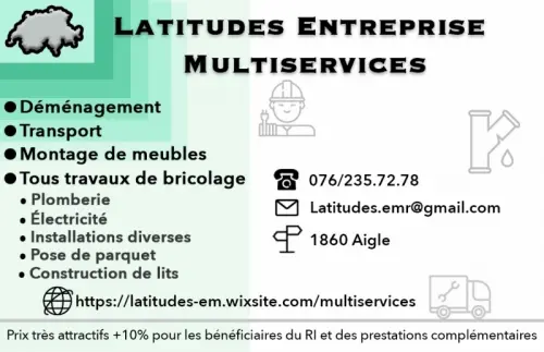 Déménagement, transport, ETC à Aigle