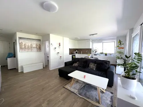 Splendide appartement 2.5 pces avec grand jardin de 100m2 à Saxon