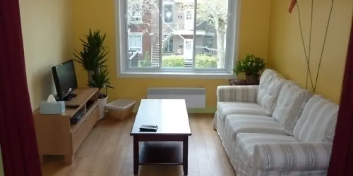 Montréal: Appartement sympa tout équipé 