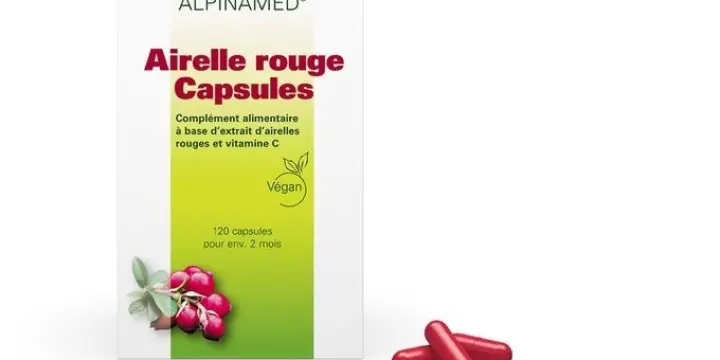 Alpinamed Airelle rouge + vitamine C 1000 capsules