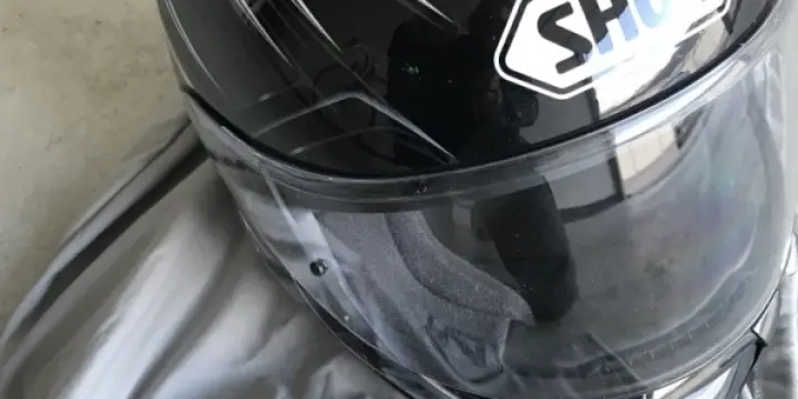 Casque moto noir SHOEI taille M 57/58 cm