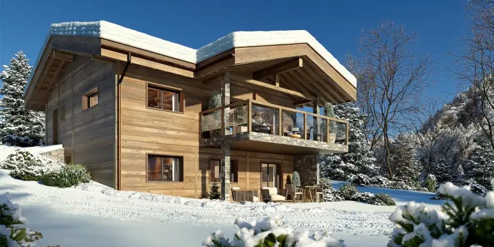 A VENDRE CHALET D'EXCEPTION 4.5 PCES A SALVAN