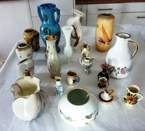 porcelaine -  petits objets -vases à Crissier