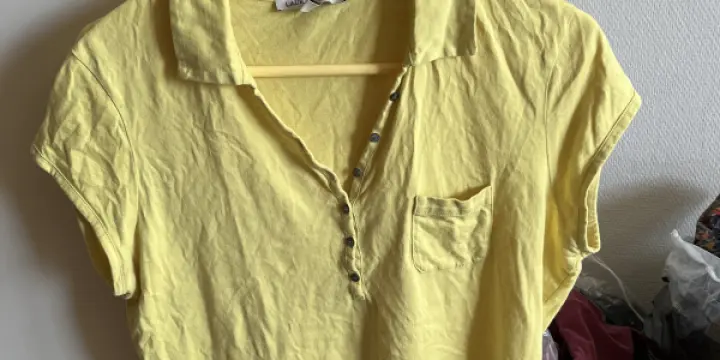 T-shirt jaune citron Laura Ashley taille 42