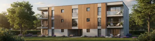 5P au 1er étage à Meyrin village - lot 3.03