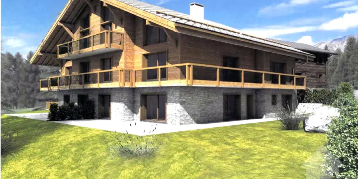 Magnifique duplex 4,5 pces de standing au centre de Crans