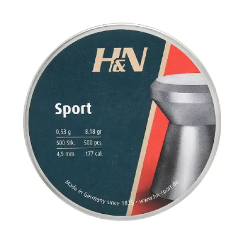 Plombs diabolo tête plate H&N Sport à Maienfeld