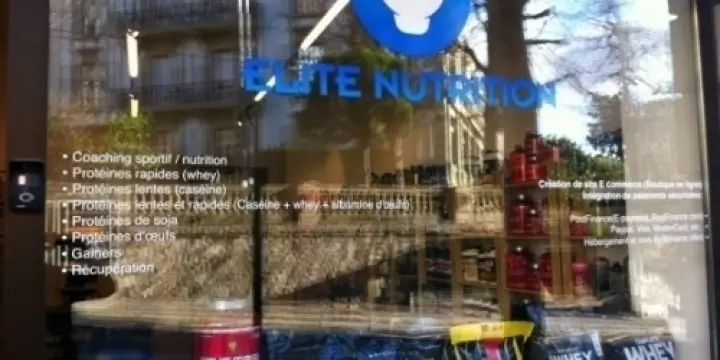 Elite-Nutrition Shop de Protéines/Rabais