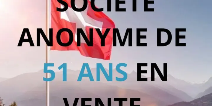Vente société anonyme de 51 ans