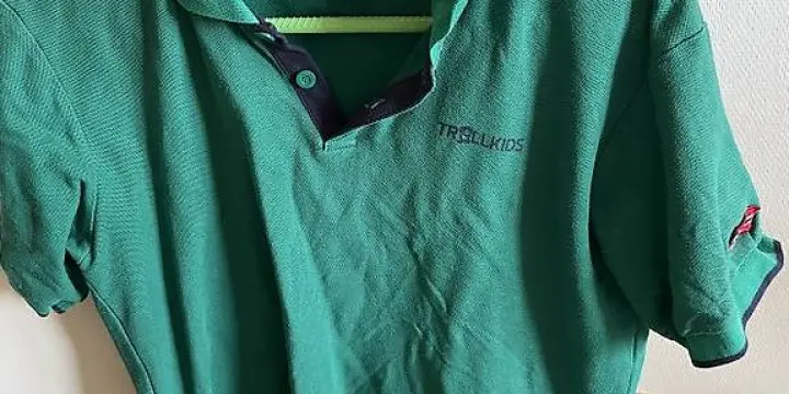 Polo vert - Trollkids - 176 cm / 15-16 ans