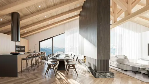 Luxueux 4.5 pièces en construction à Crans-Montana à Crans-Montana