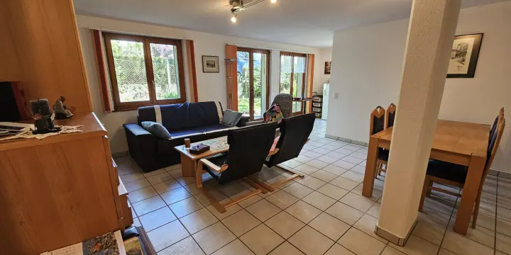 À louer à Soyhières appartement de 2.5 pièces au rez-de-jardin