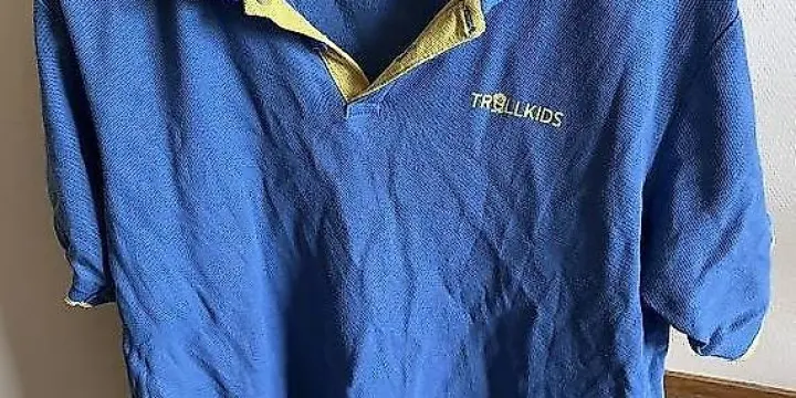Polo bleu - Trollkids - 176 cm / 15-16 ans