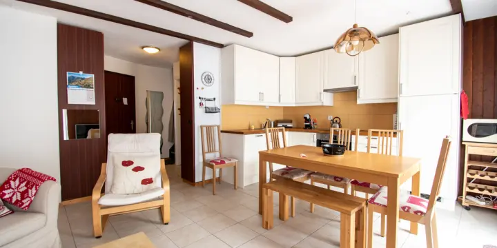 Torgon, duplex rénové de 3.5 pièces dans l'immeuble "La Serve"
