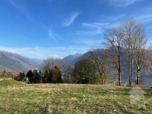 Terrain à bâtir, en pente douce, au calme et avec vue panoramique à Randogne