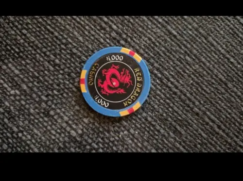 Rush Hour 2 : Jeton casino utilisé sur le tournage. à Sembrancher