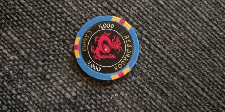 Rush Hour 2 : Jeton casino utilisé sur le tournage.