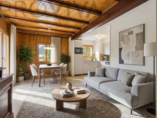 Alpines Wohnglück - Chalet mit Wellness-Oase und Bergblick à Morgins