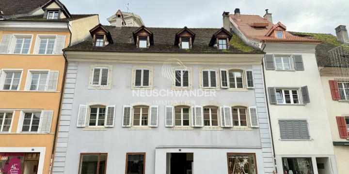 À vendre à Delémont immeuble de rendement mixte