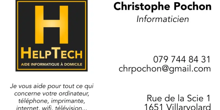 Aide informatique à domicile