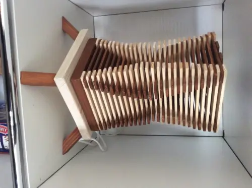 Lampe bois à Tavannes