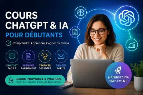 ⭐ Cours ChatGPT débutants – maîtrisez l’IA facilement à Genève