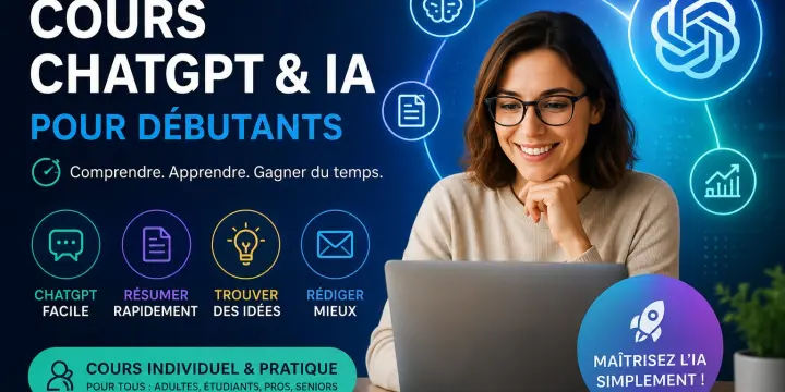 ⭐ Cours ChatGPT débutants – maîtrisez l’IA facilement