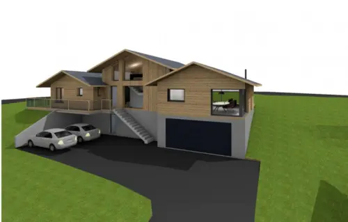 Projet de construction ! Maison de famille à Bruson
