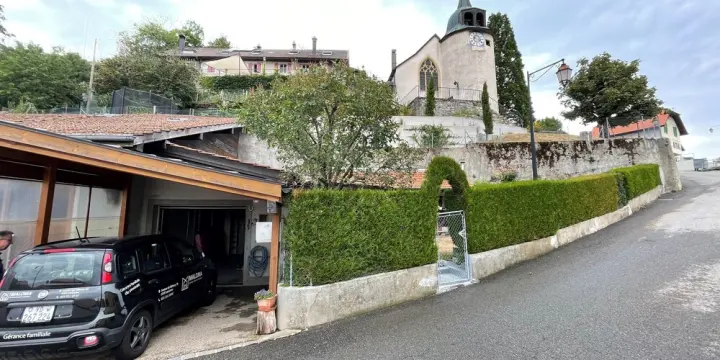 A louer - Maison mitoyenne avec jardin - Eglise 2 - 1147 Montricher