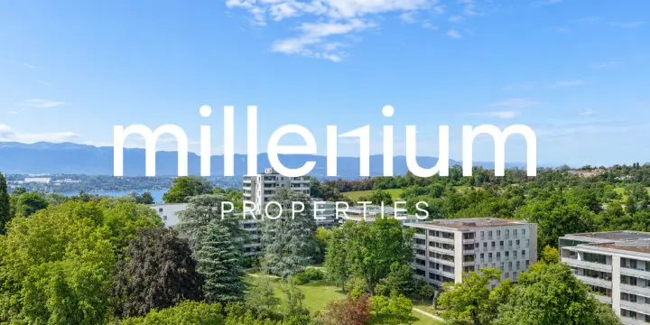 Superbe duplex en attique avec vue Lac et Mont-Blanc à Chêne-Bougeries
