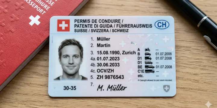 Permis de conduire suisse