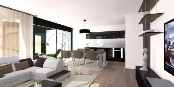 Appartements lumineux et contemporains dans petite PPE de 4 logements