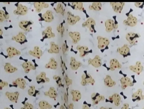 Tissu enfants avec ours à Moutier