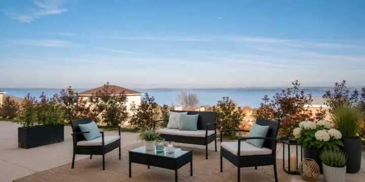 Vue imprenable sur le lac