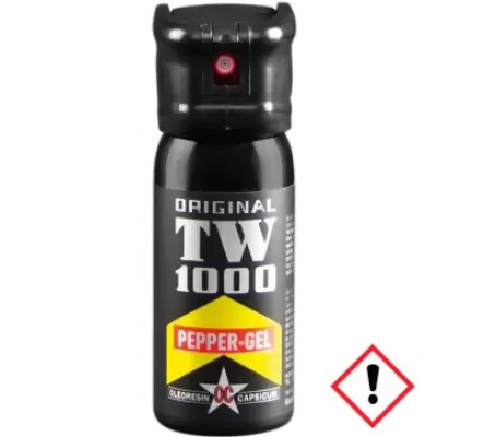 Spray au poivre TW1000 Pepper-Gel 50ml