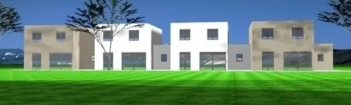 GUERCET - Martigny Villas mitoyennes neu à Guercet