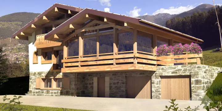 Chalet de haut standing  au coeur des 4 Vallées