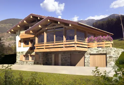 Chalet de haut standing  au coeur des 4 Vallées à La Tzoumaz