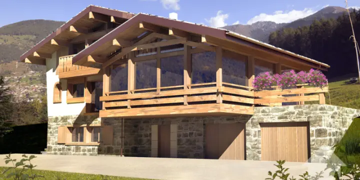 Chalet de haut standing  au coeur des 4 Vallées