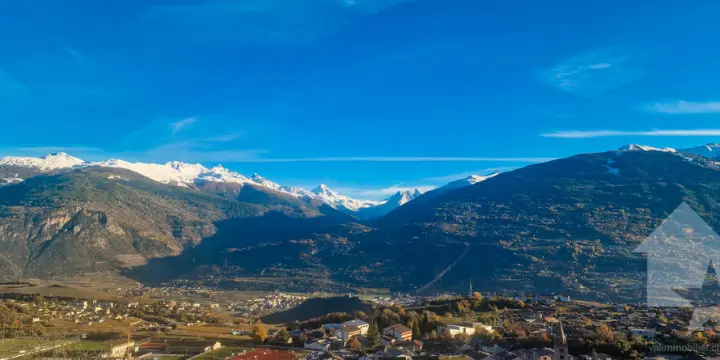 Superbe attique 3.5p neuf, vue splendide,calme, ensoleillement optimal
