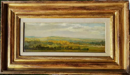 Théodore ROUSSEAU - tableau 1830 - Certificat d'expert à GENEVE