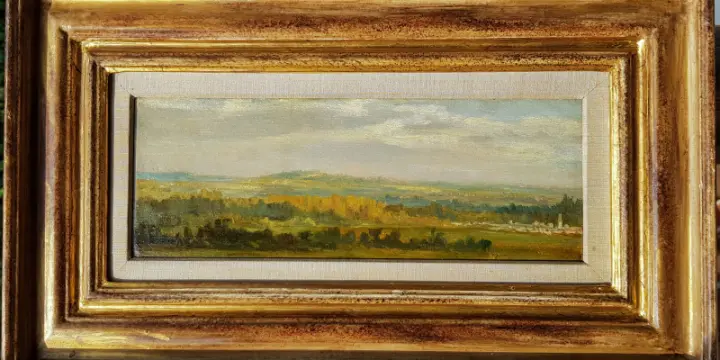 Théodore ROUSSEAU - tableau 1830 - Certificat d'expert
