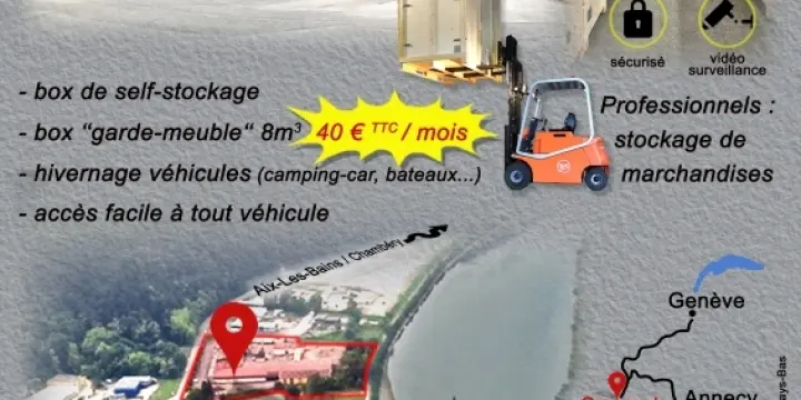 Location Box et espaces de stockage